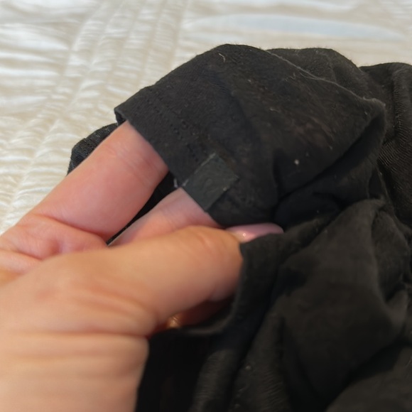 Lululemon Black Cotton Tee - Picture 3 of 4